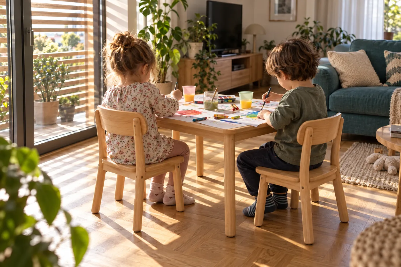 Conjunto mesa y 2 sillas «Merienda», imagen 2