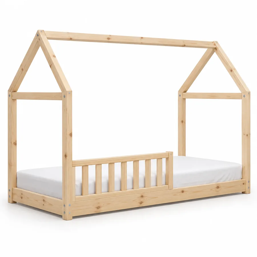 Cama casita Montessori «Nido»
